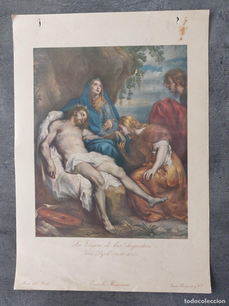 Collectionnisme: Lamina - La Virgen de las Angustias - Van Dyck