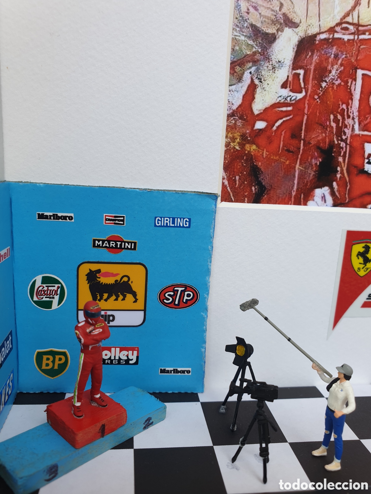 Coleccionismo: CUADRO MICHAEL SCHUMACHER - Foto 3