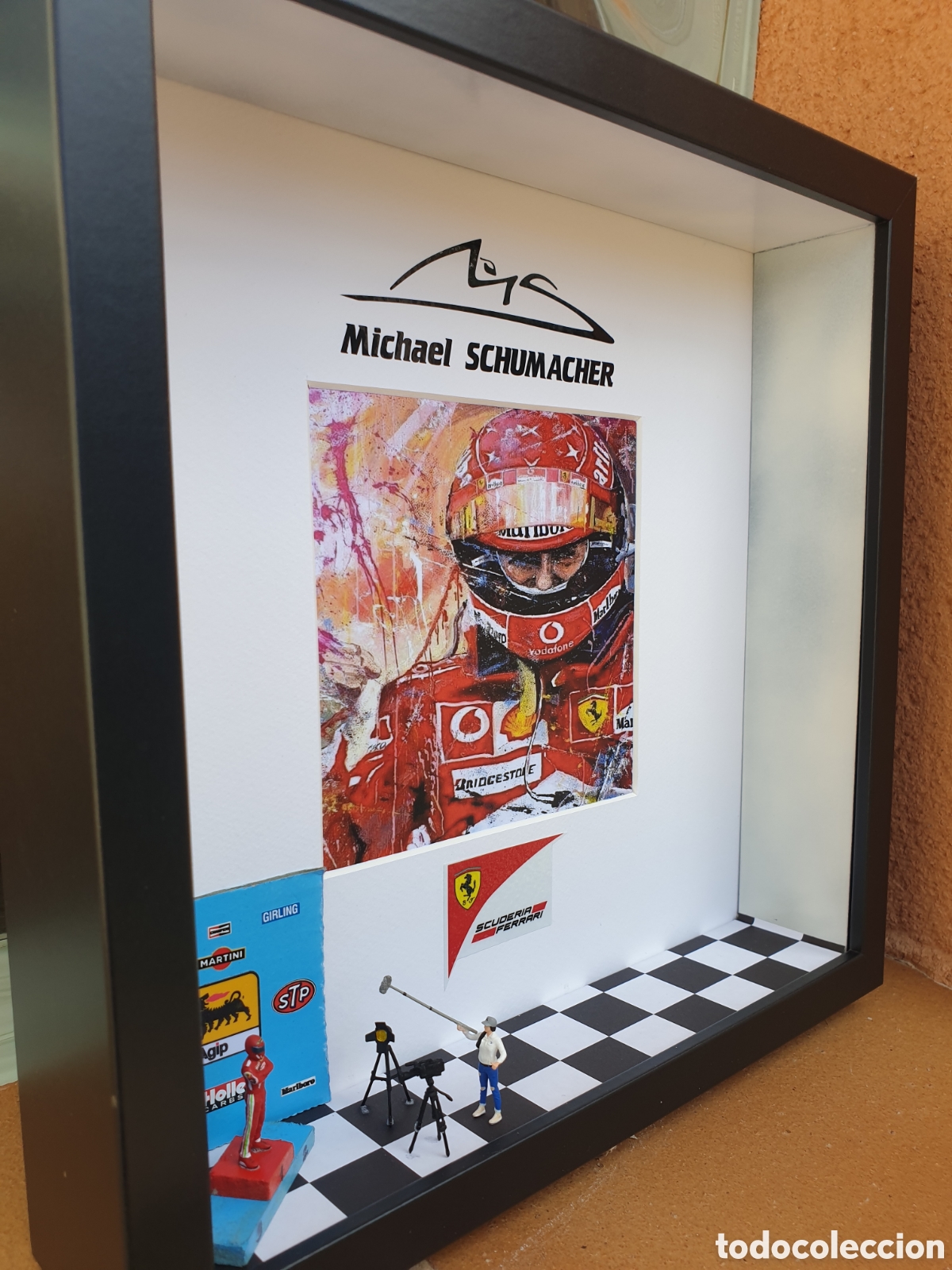 Coleccionismo: CUADRO MICHAEL SCHUMACHER - Foto 4