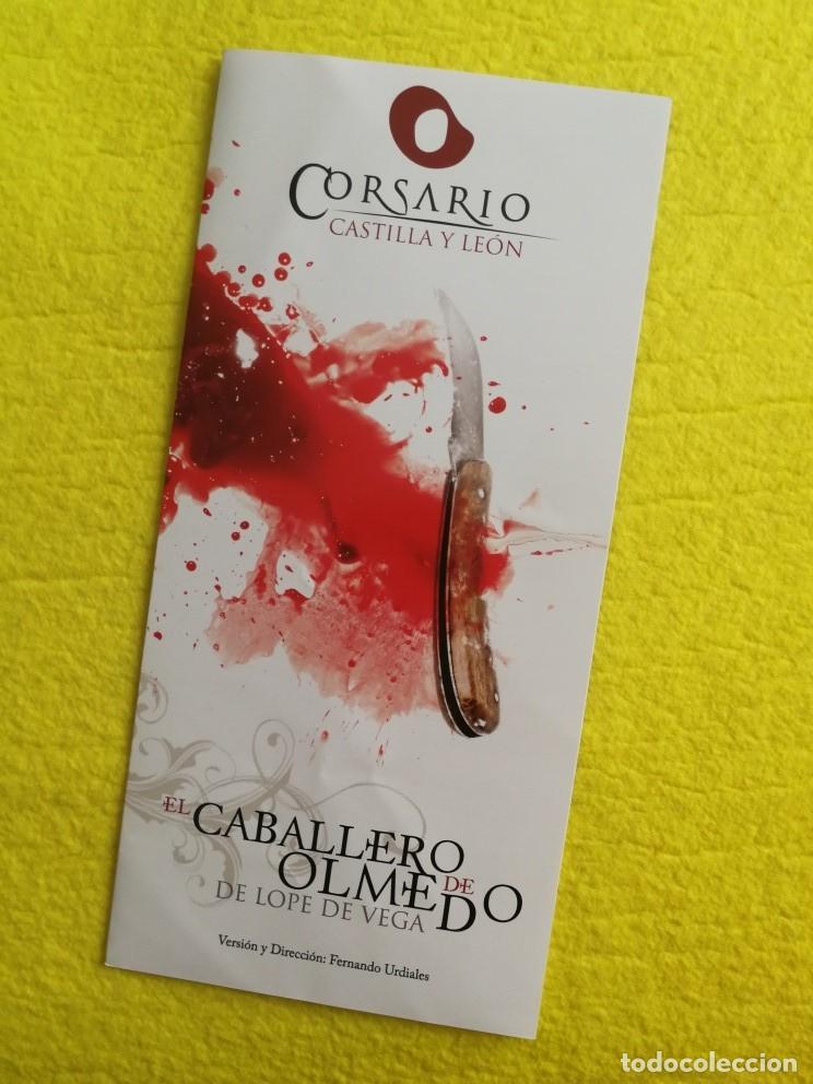 Coleccionismo: PROGRAMA DE TEATRO - EL CABALLERO DE OLMEDO - Foto 1