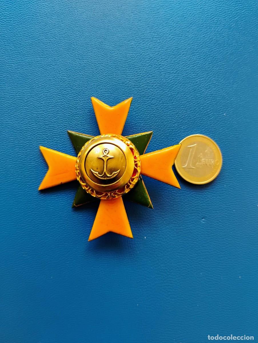 Coleccionismo: ANTIGUA INSIGNIA NAVAL ESMALTADA - (A IDENTIFICAR) - Foto 1