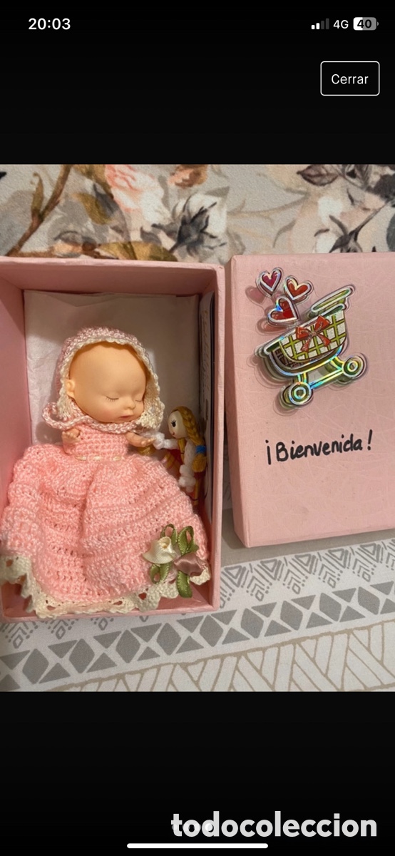 Coleccionismo: Bienvenida beb&eacute; ni&ntilde;a - Foto 4