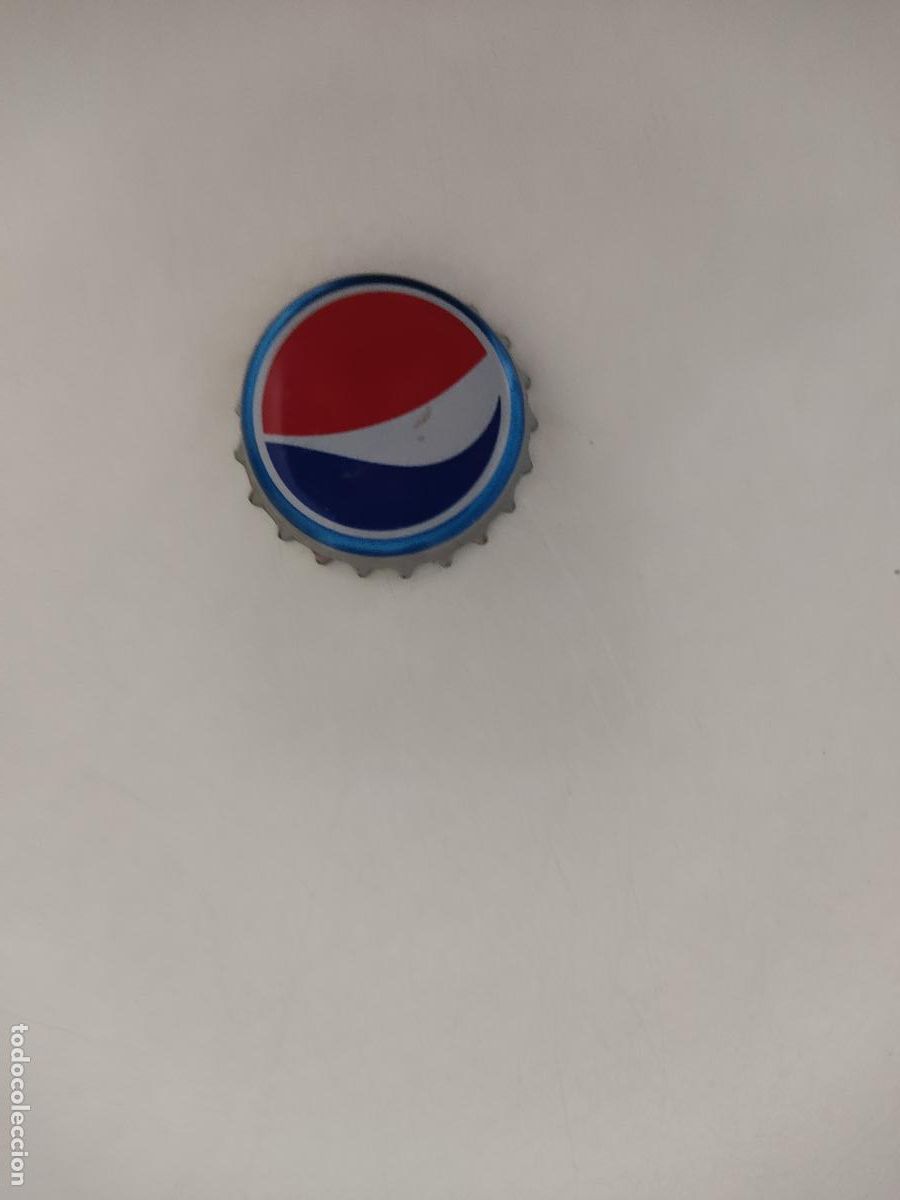 Coleccionismo: CHAPA TAP&Oacute;N MET&Aacute;LICA DE BOTELLA MARCA PUBLICIDAD PEPSI