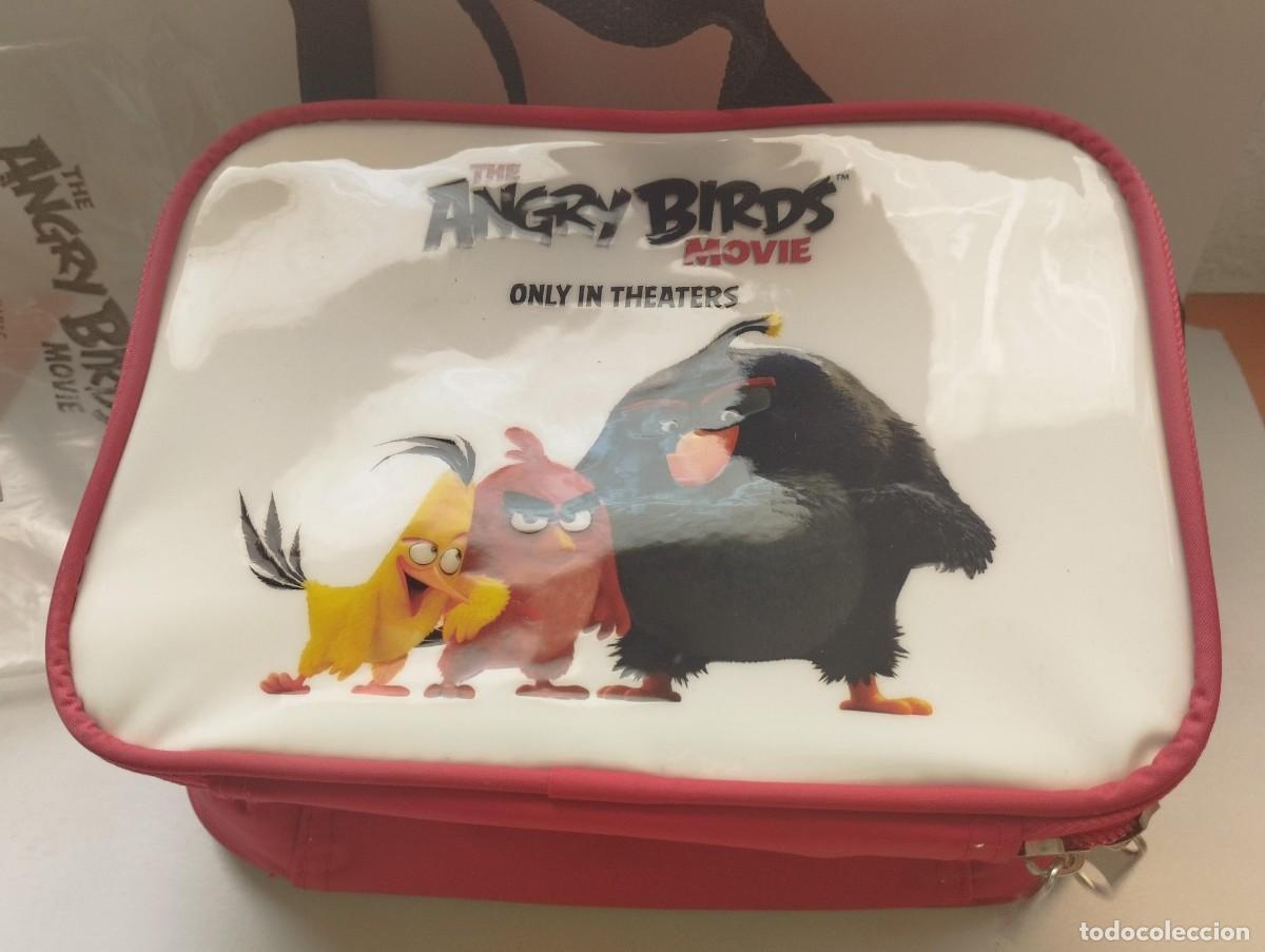 Coleccionismo: FIAMBRERA DE TELA NUEVA ANGRY BIRDS MEDIDAS 25 x 16 cm