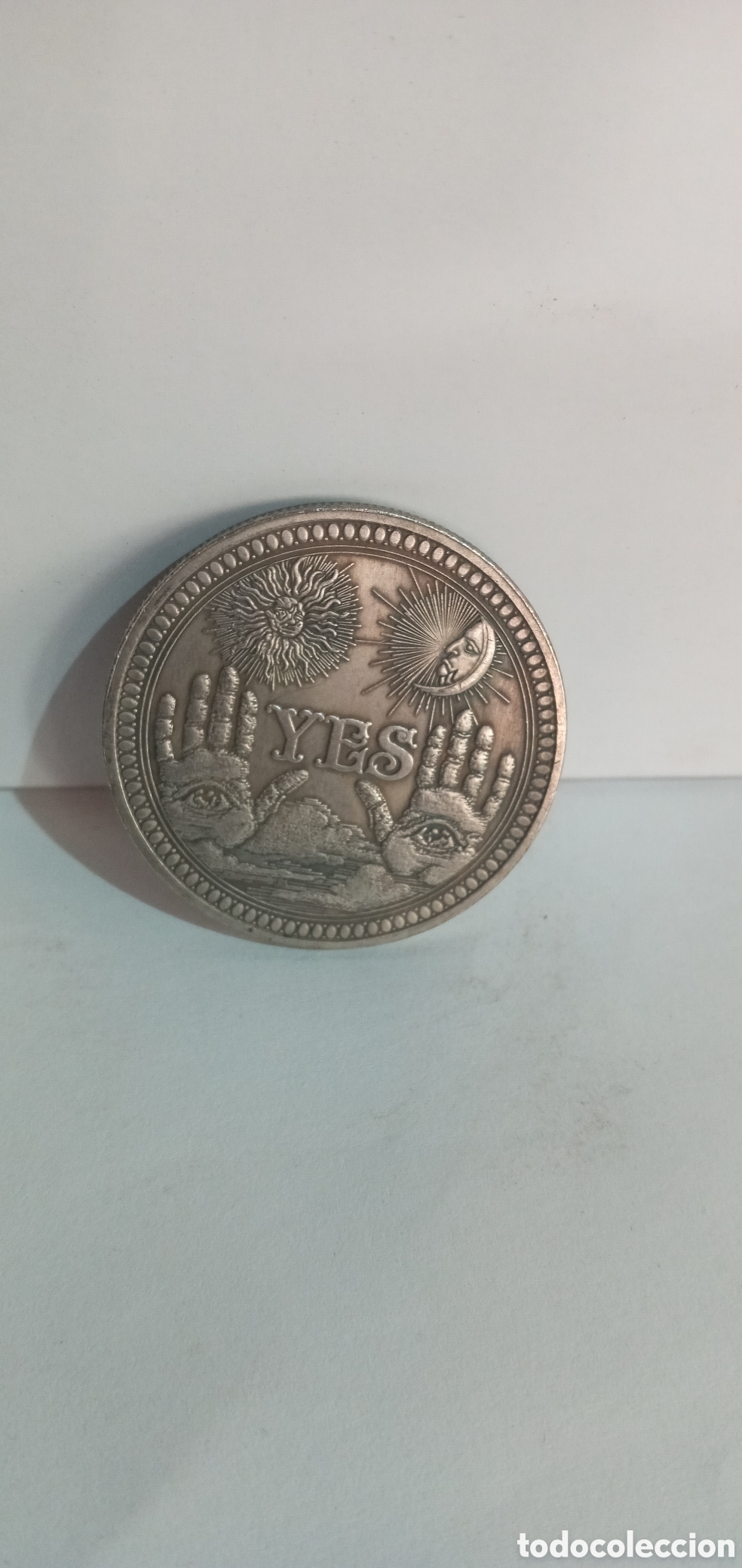 Coleccionismo: MONEDA CARA O CRUZ S&Iacute; O NO (YES/NO)