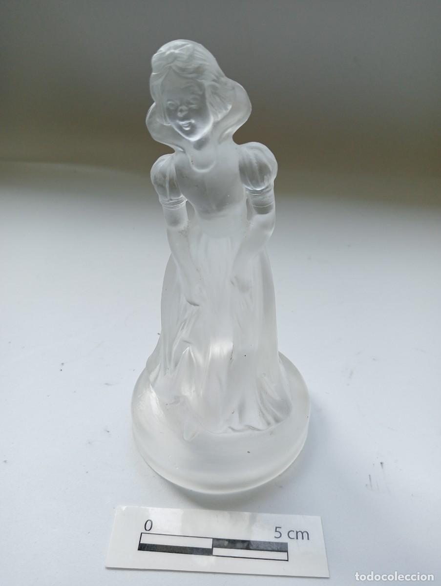 Coleccionismo: Figura de Blancanieves de vidrio esmerilado
