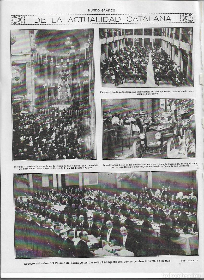 Sammelleidenschaft Papier: A&Ntilde;O 1919 RECORTE PRENSA SAN CRISTOBAL BENDICION COCHES CON MATRICULA DE BARCELONA IGLESIA HERMANITAS