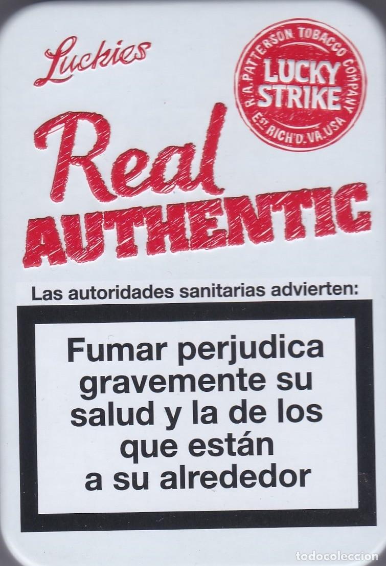 Coleccionismo: Pitillera de Lucky Strike. Edici&oacute;n Limitada. Vacia. - Foto 1