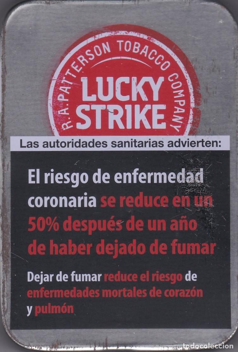 Coleccionismo: Pitillera de Lucky Strike. Edici&oacute;n Limitada. Vacia. - Foto 2