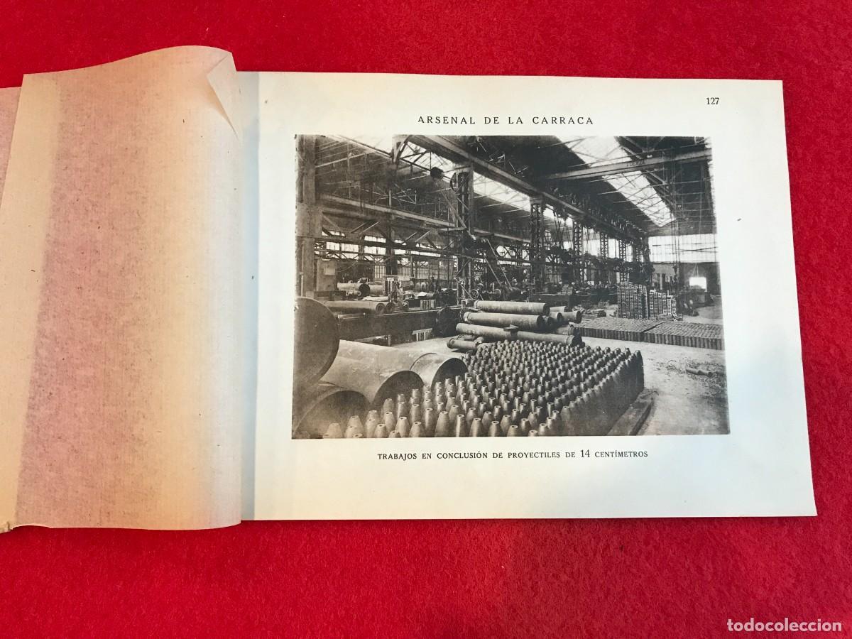 Collecting paper: L&Aacute;MINA. ARSENAL DE LA CARRACA. 25 X 18. CONCLUSI&Oacute;N DE PROYECTILES DE 14 CM. 1922
