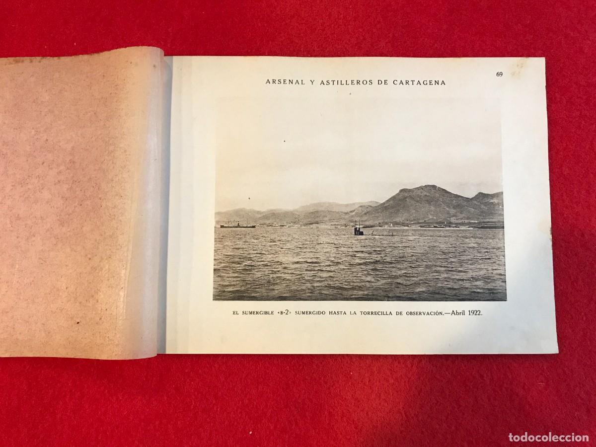 Collezionismo: L&Aacute;MINA. ARSENAL DE CARTAGENA. 25 X 18. SUMERGIBLE B-2... 1922