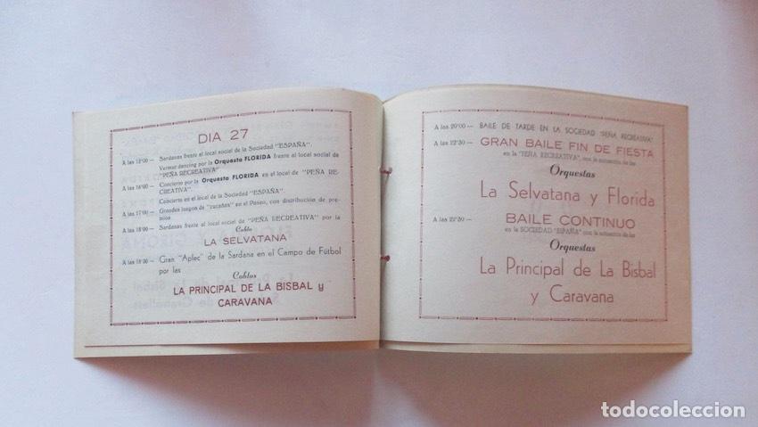 Coleccionismo: FIESTA MAYOR DE PORT BOU - JULIO 1954 - Foto 2
