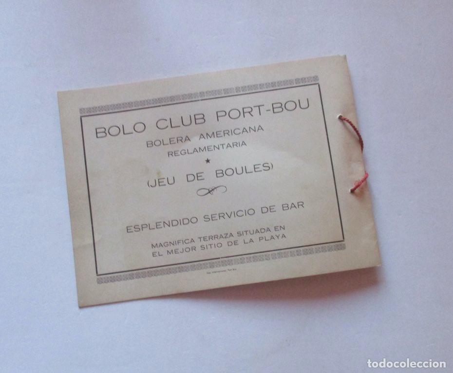 Coleccionismo: FIESTA MAYOR DE PORT BOU - JULIO 1954 - Foto 3