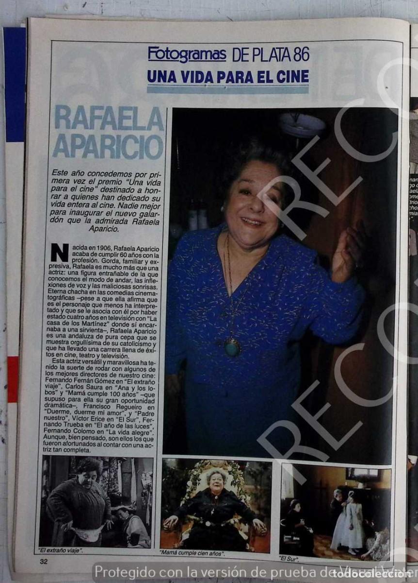 Collectionnisme: RAFAELA APARICIO