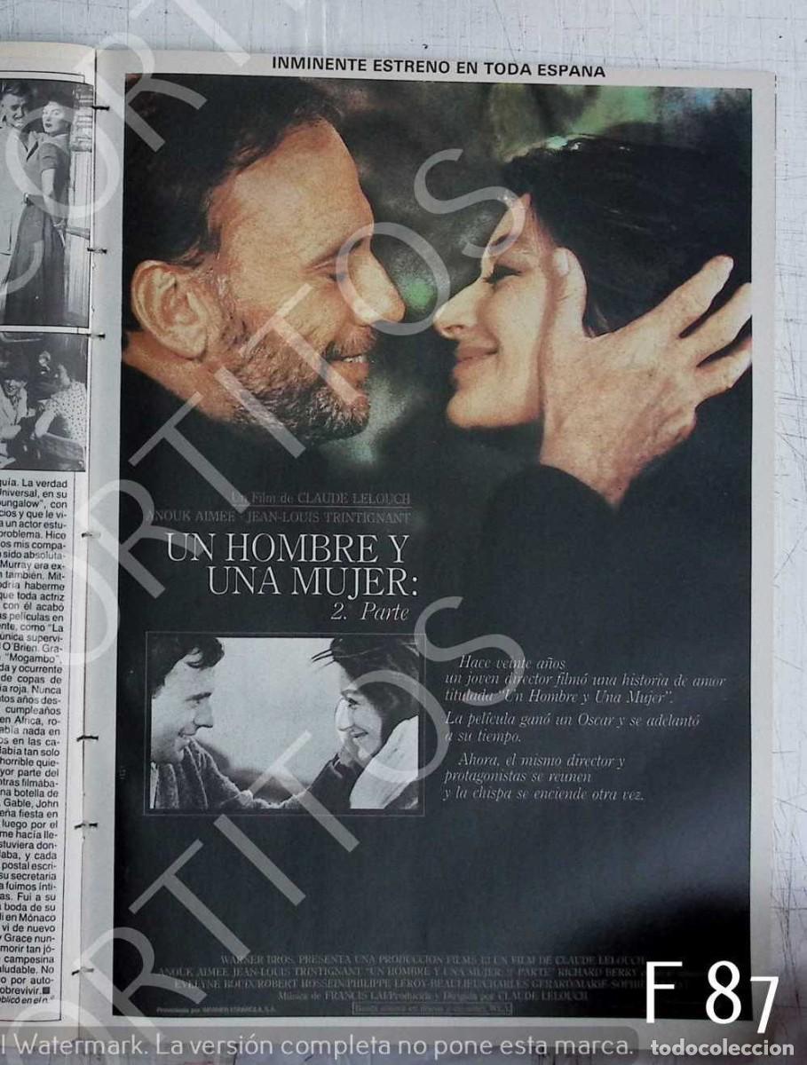 Collectionnisme: JEAN LOUIS TRINTIGNANT ANOUK AIMEE CLAUDE LELOUCH