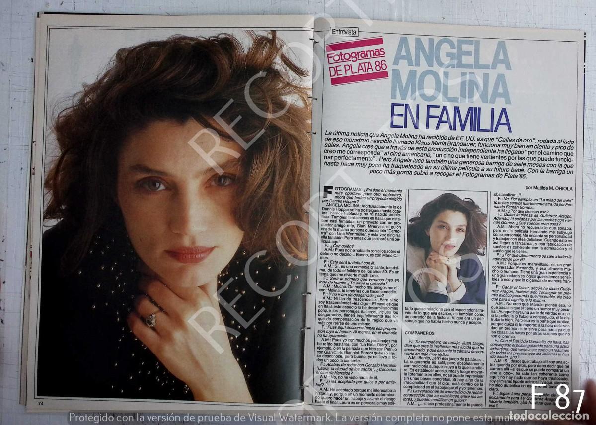 Coleccionismo: ANGELA MOLINA - Foto 2