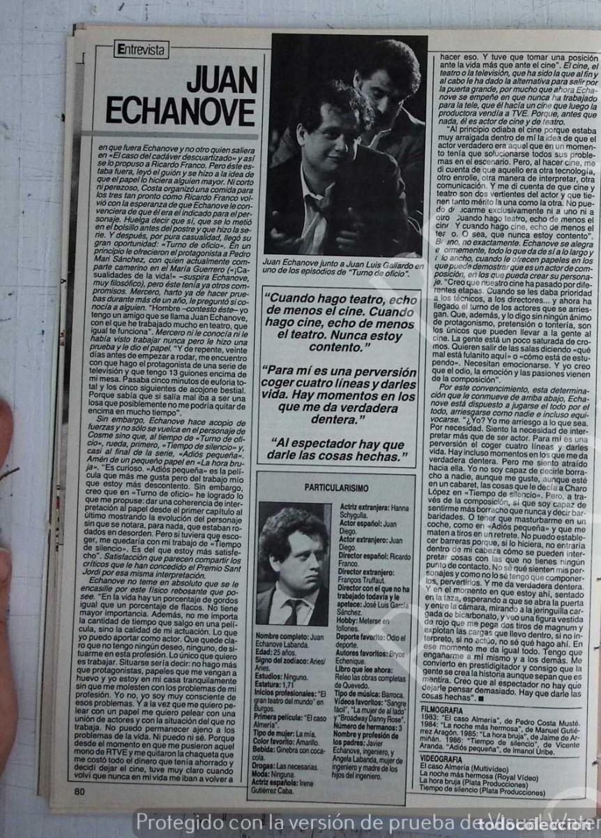 Sammeln: JUAN ECHANOVE