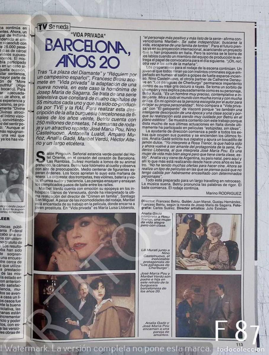 Colecionismo: ANALIA GADE MARIBEL VERDU