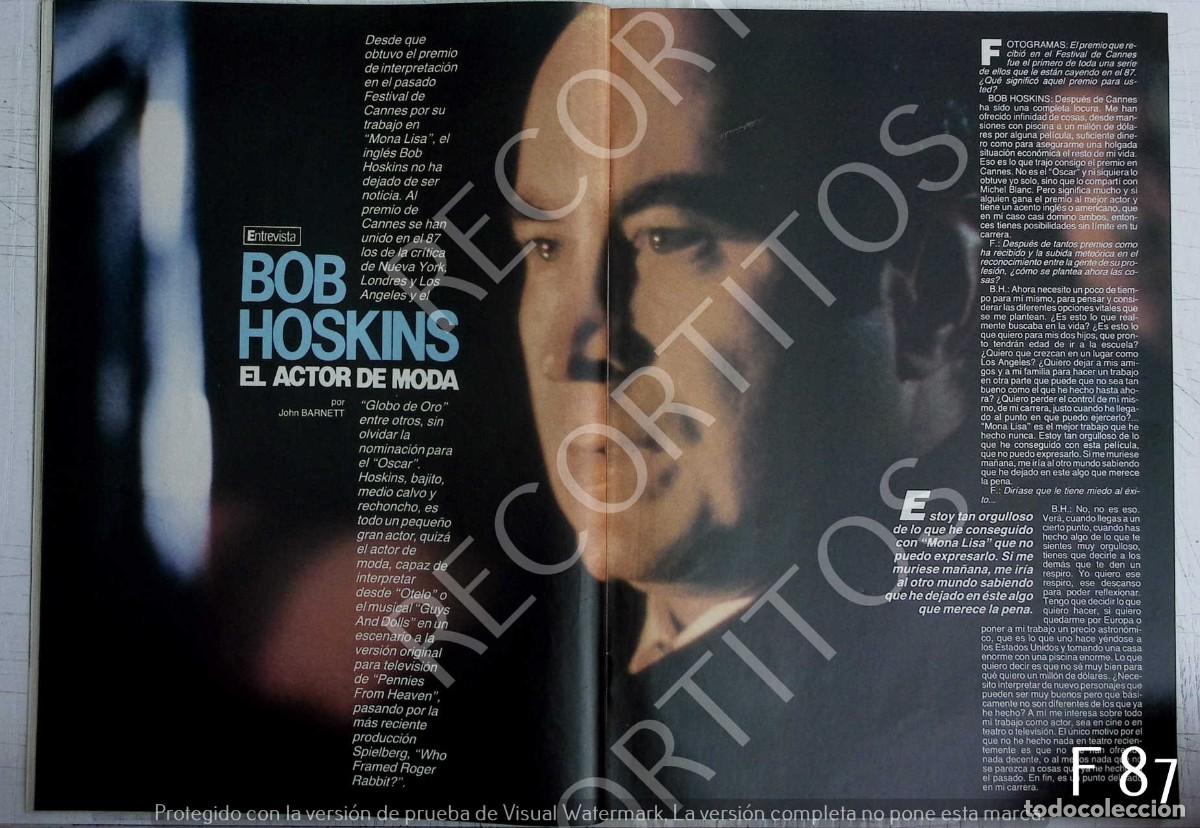 Colecionismo: BOB HOSKINS