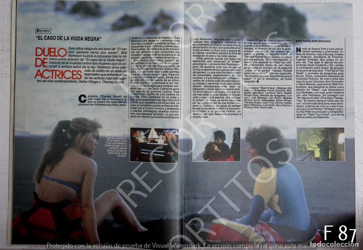 Collectionnisme: DEBRA WINGER THERESA RUSSELL SAMI FREY