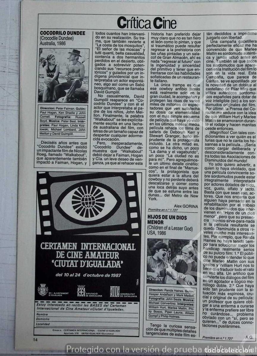 Collectionnisme: PAUL HOGAN COCODRILE DUNDEE