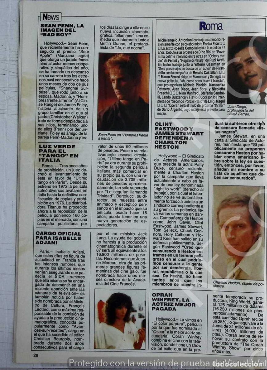 Coleccionismo: CHARLTON HESTON SEAN PENN