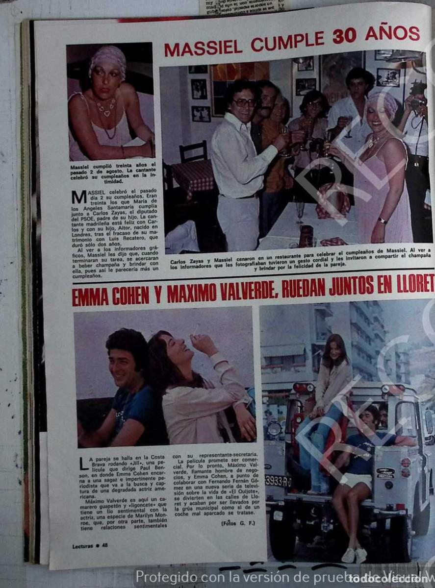 Coleccionismo: EMMA COHEN MAXIMO VALVERRDE MASSIEL