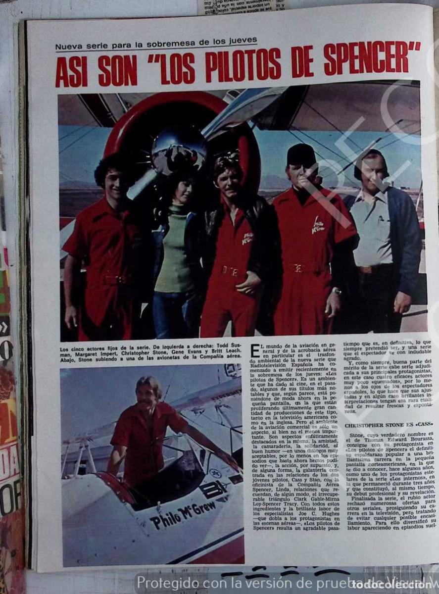 Colecionismo: LOS PILOTOS DE SPENCER