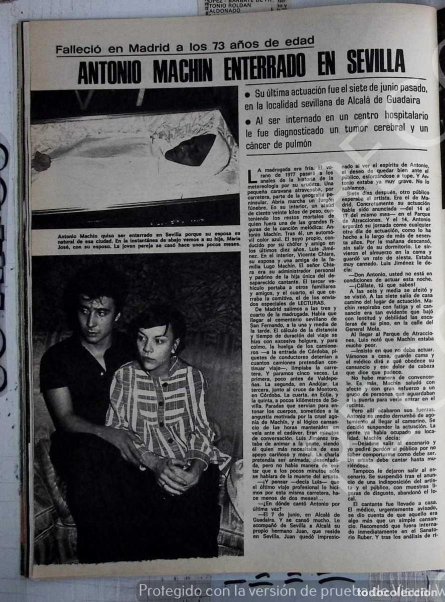 Coleccionismo: ANTONIO MACHIN - Foto 1
