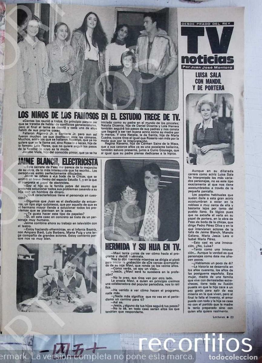 Sammeln: JESUS HERMIDA JAIME BLANCH LUISA SALA JACOBO VIOLA JR ROSARIO FLORES SAINZ DE LA MAZA REGINA NAVARRO