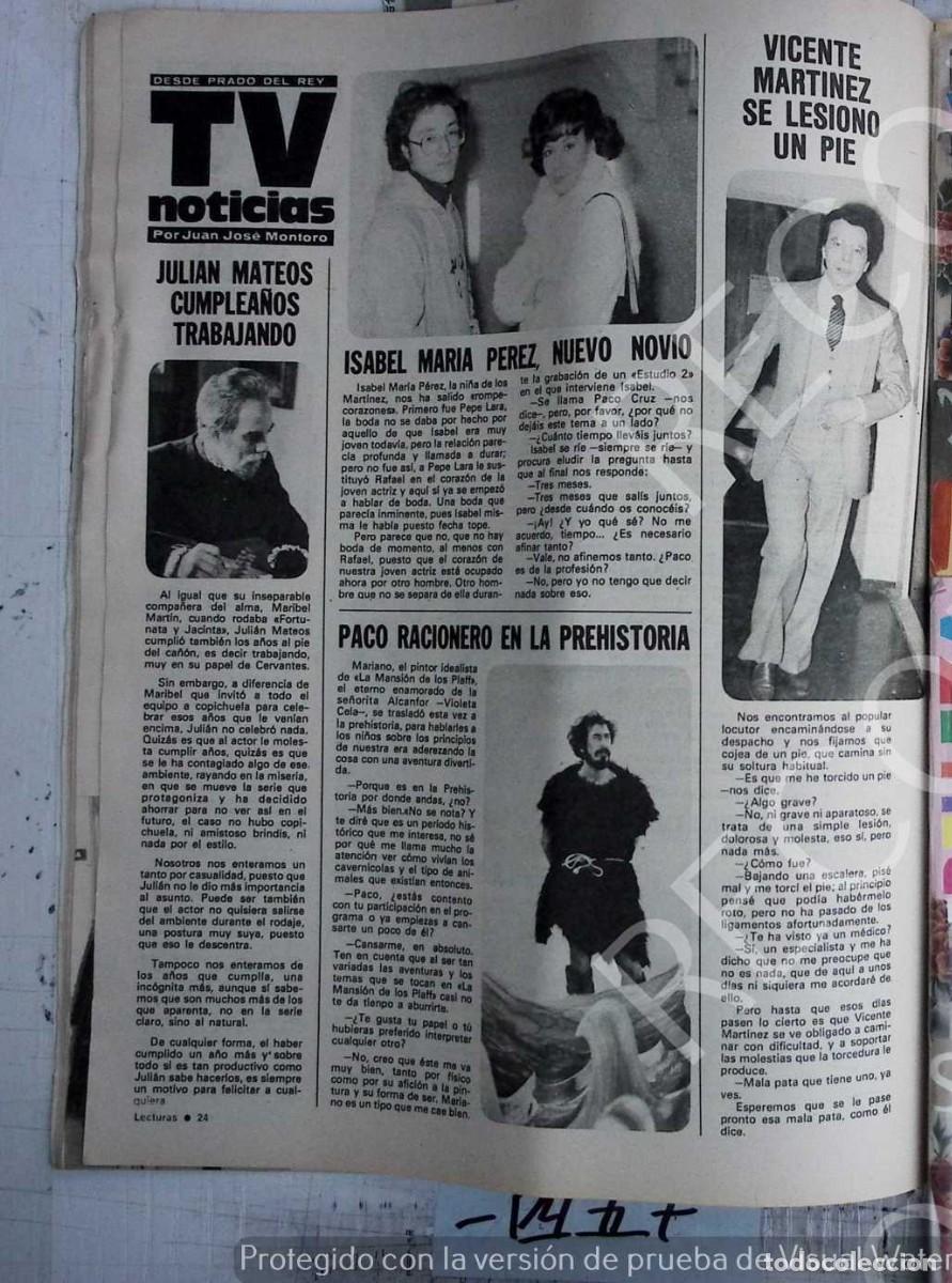 Sammeln: JULIAN MATEOS PACO RACIONERO ISABEL MARIA PEREZ VICENTE MARTINEZ