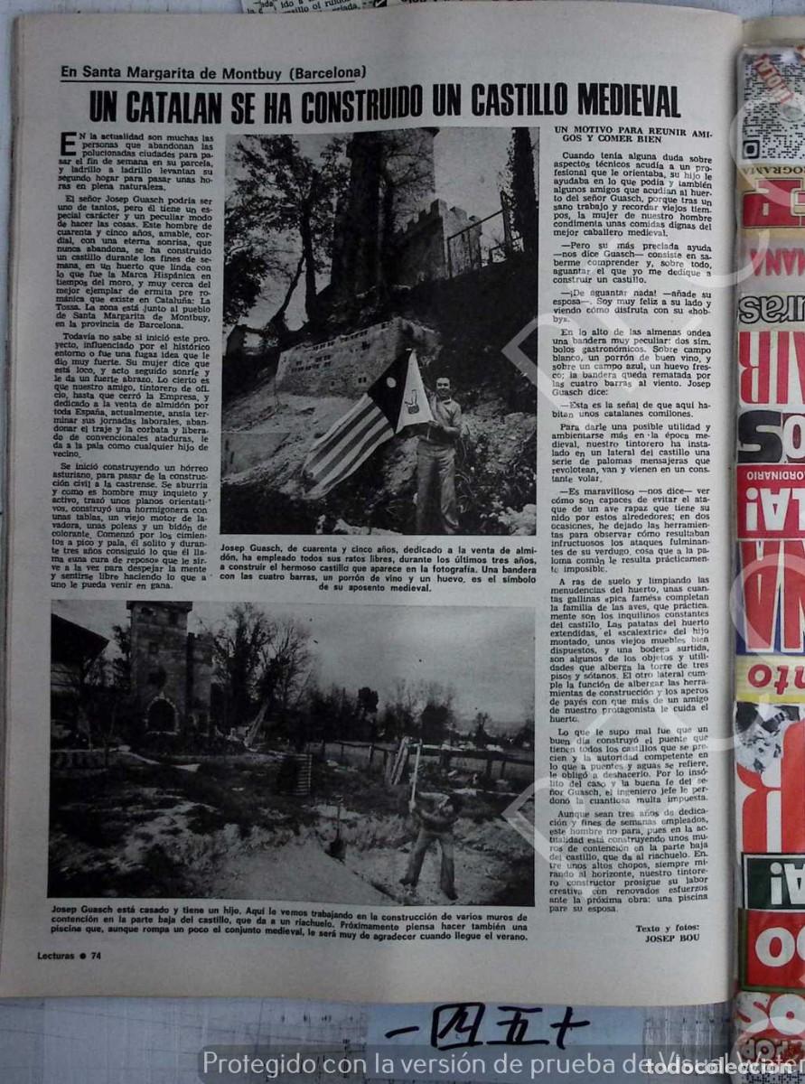 Collectionnisme: CASTILLO MEDIEVAL DE SANTA MARGARITA DE MONTBUY BARCELONA JOSEP GUASCH