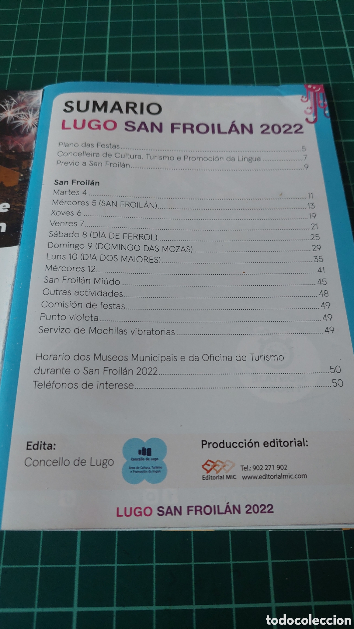 Coleccionismo: Lugo san froilan 2022 programa - Foto 2