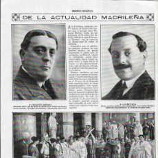 Coleccionismo: AÑO 1919 RECORTE PRENSA CINE ESCENA DE LA PELICULA FABIOLA EXHIBIDA EN TEATRO DE LA ZARZUELA MADRID