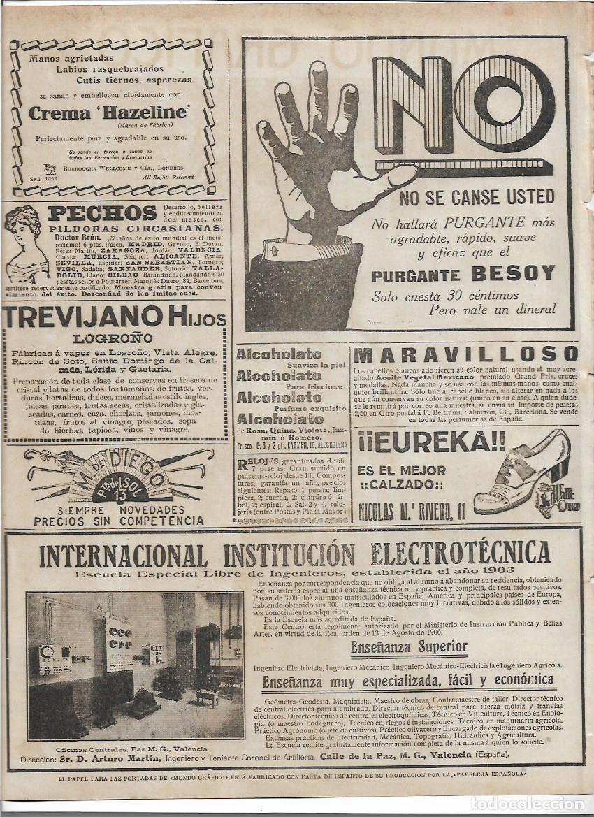 Colecionismo: A&Ntilde;O 1919 RECORTE PRENSA PUBLICIDAD PURGANTE BESOY PRODUCTOS FARMACEUTICOS