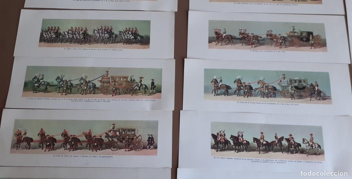 Coleccionismo: 17 laminas de carruajes - Foto 3
