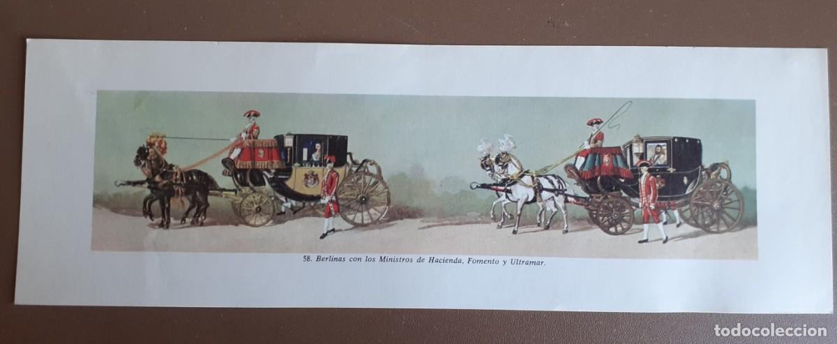 Coleccionismo: 17 laminas de carruajes - Foto 5