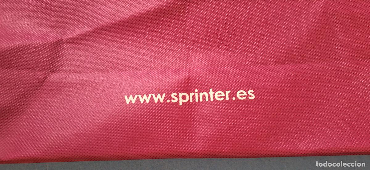 Coleccionismo: Bolsa de tela, publicidad de Sprinter Morado - Foto 4