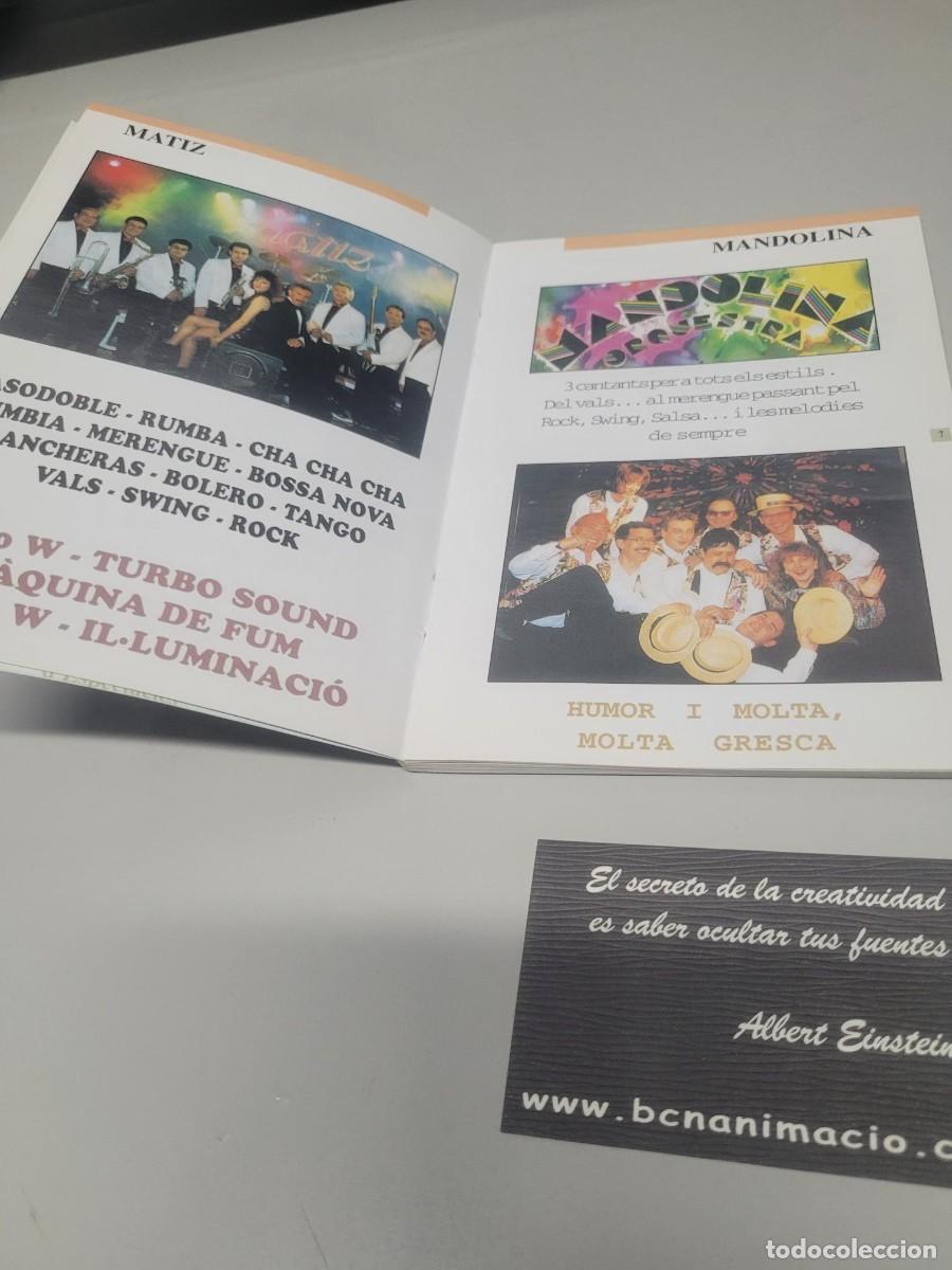 Coleccionismo: Catalogo Barcelona Animaci&oacute; con tarjeta einstein - Foto 2