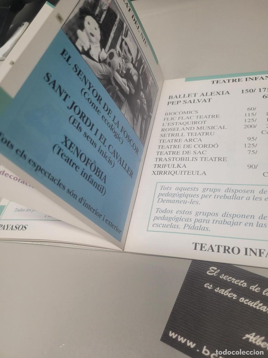 Coleccionismo: Catalogo Barcelona Animaci&oacute; con tarjeta einstein - Foto 3