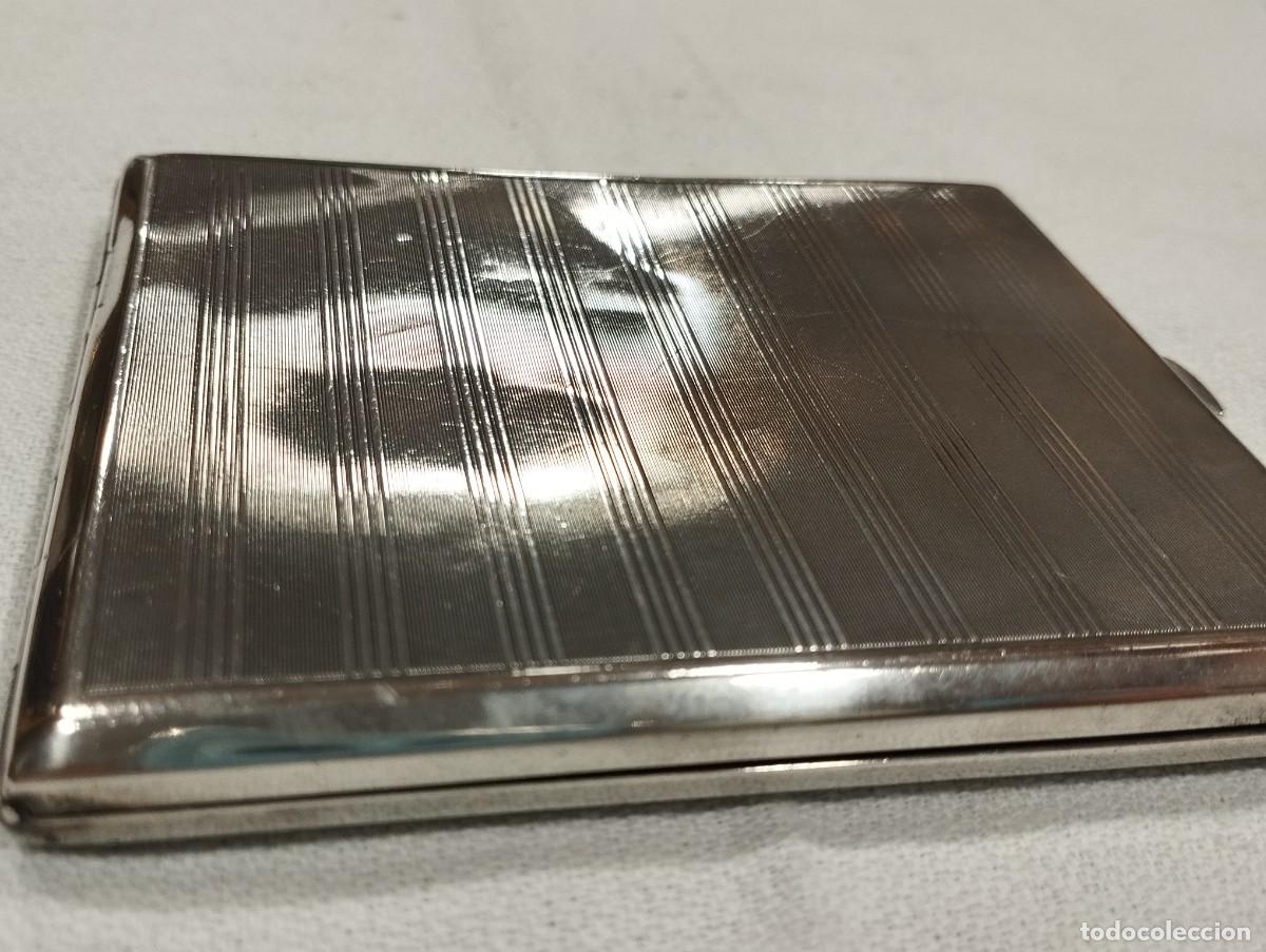 Coleccionismo: PITILLERA DE PLATA LABRADA Y ESMALTADA - Foto 11