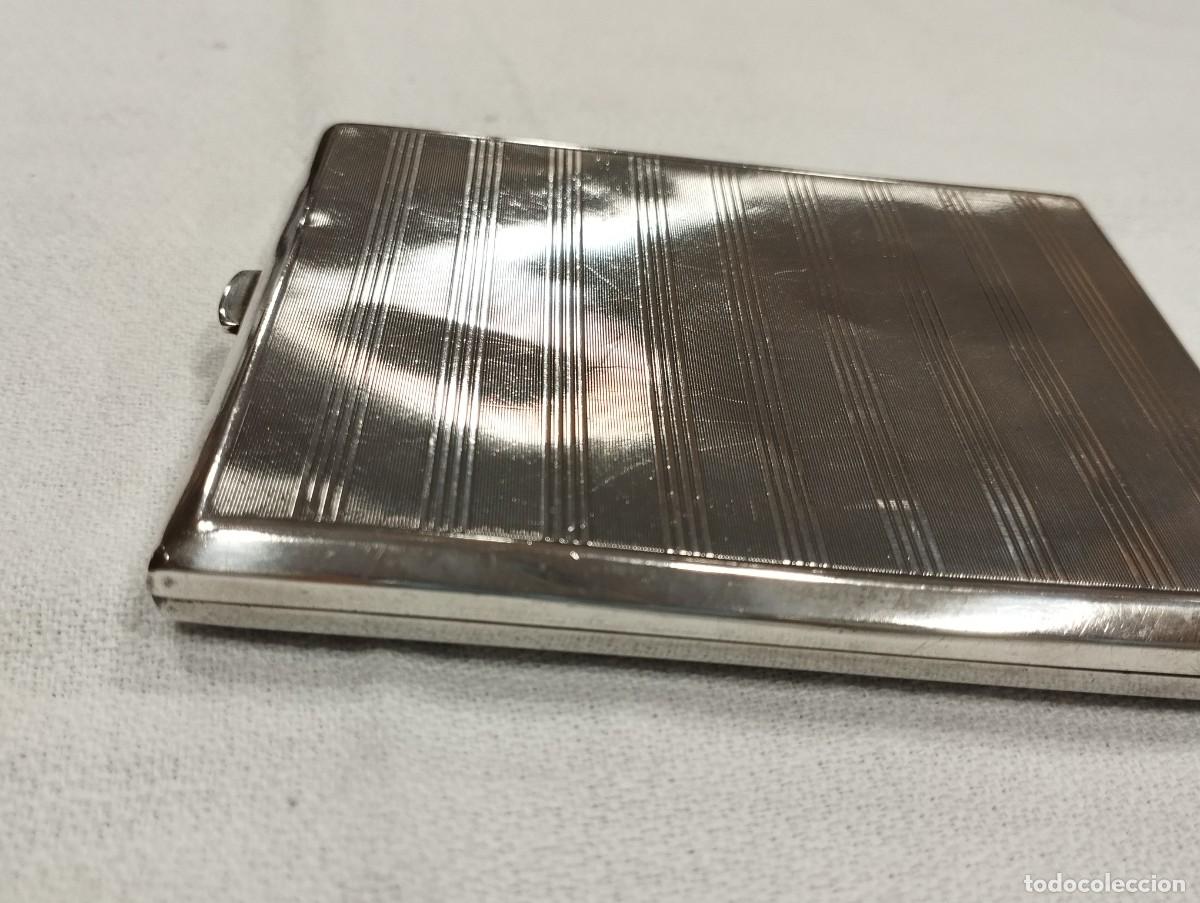 Coleccionismo: PITILLERA DE PLATA LABRADA Y ESMALTADA - Foto 12