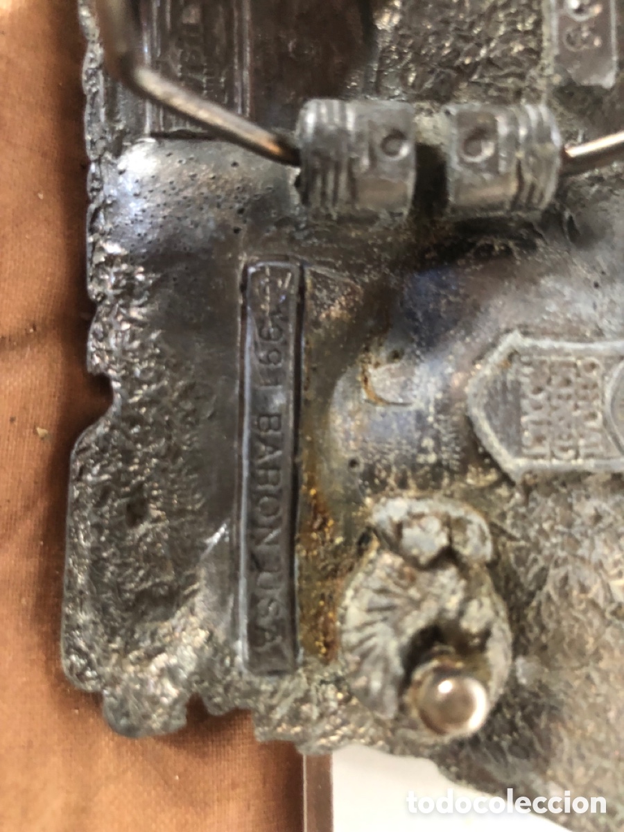 Coleccionismo: HEBILLA DE CINTURON ESMALTADA HARLEY DAVIDSON - Foto 3