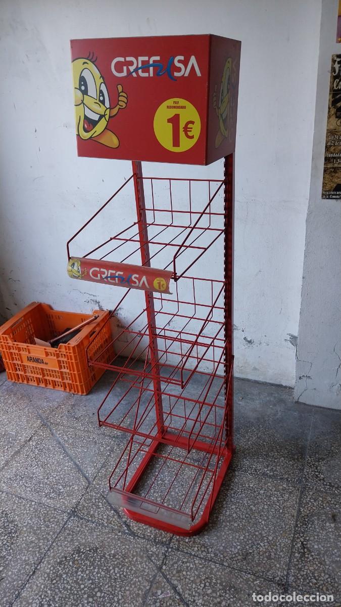 Coleccionismo: Expositor de snacks Grefusa - Foto 2