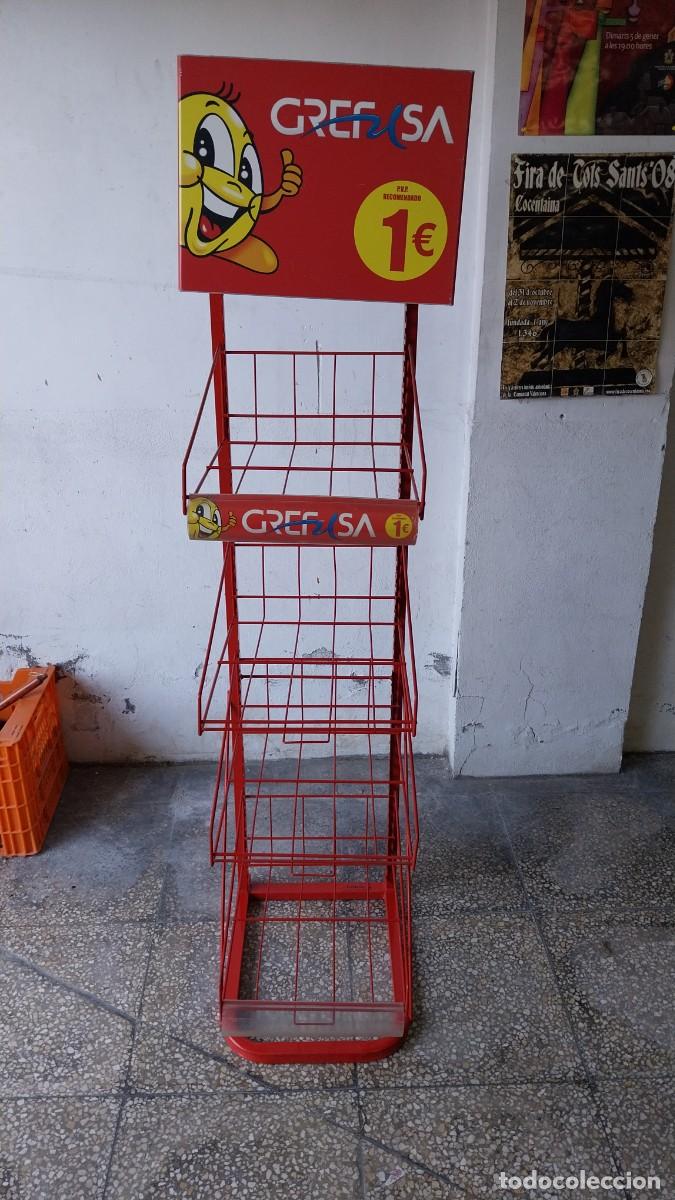 Coleccionismo: Expositor de snacks Grefusa - Foto 3