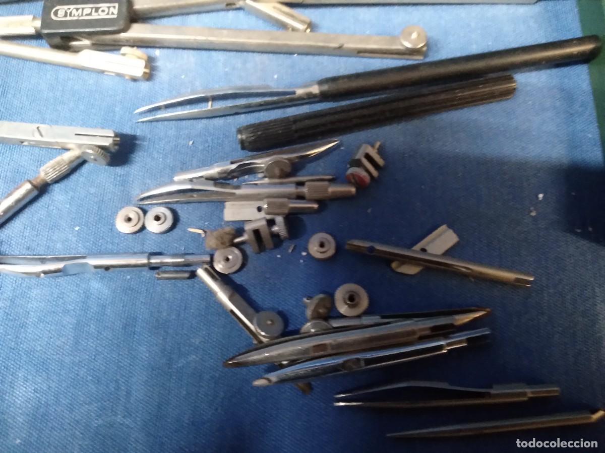 Coleccionismo: GRAN LOTE DE DESPIECE DE COMPASES - Foto 13