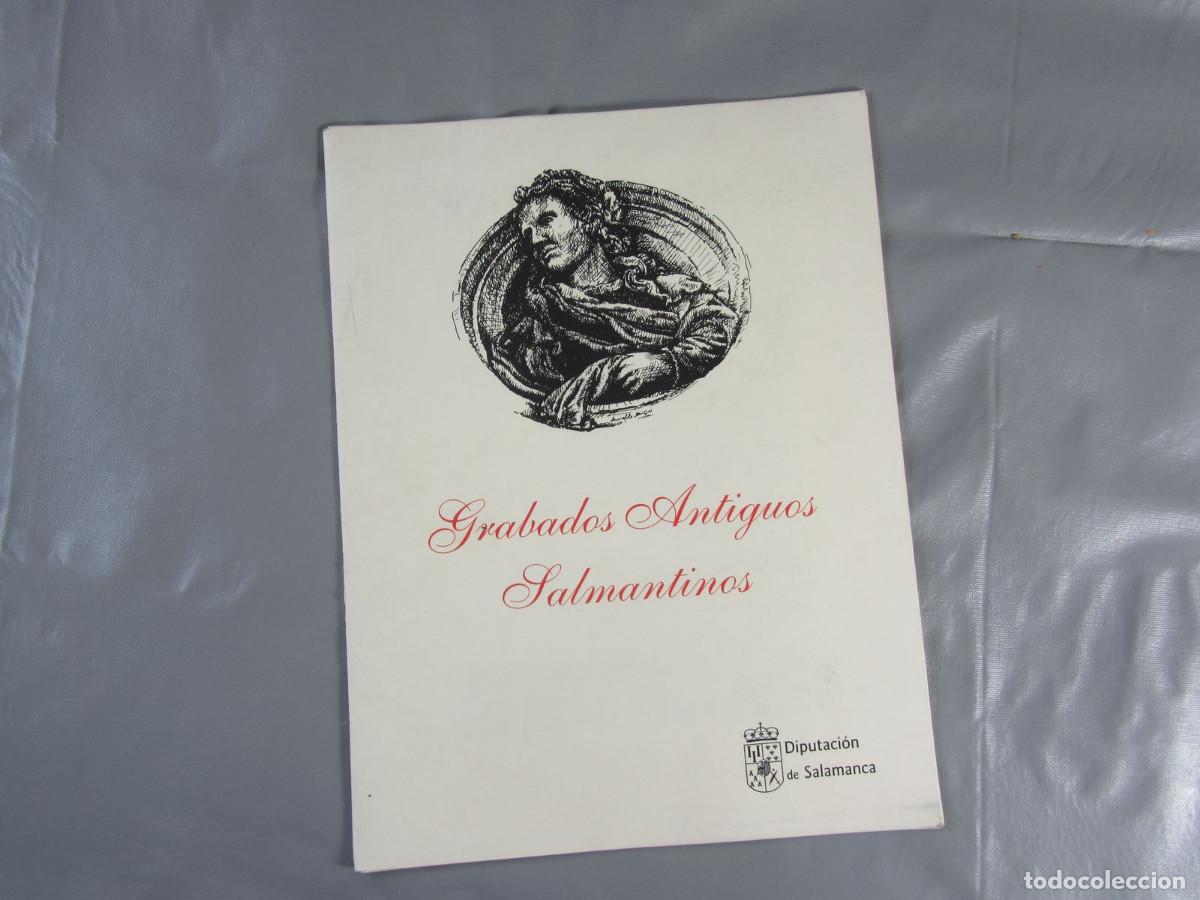 Coleccionismo: Carpeta con 4 l&aacute;minas de Salamanca. Grabados Antiguos Salmantinos. Diputaci&oacute;n de Salamanca.