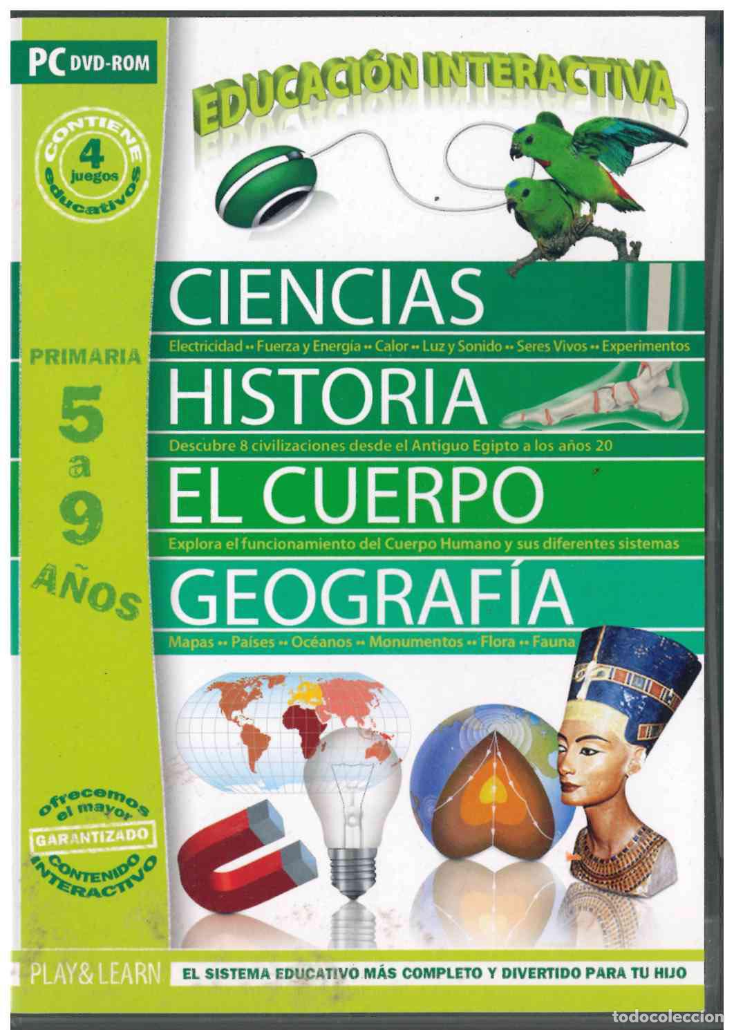 Coleccionismo: Educaci&oacute;n Interactiva 2. PC DVD-ROM. Play & Learn - Foto 1