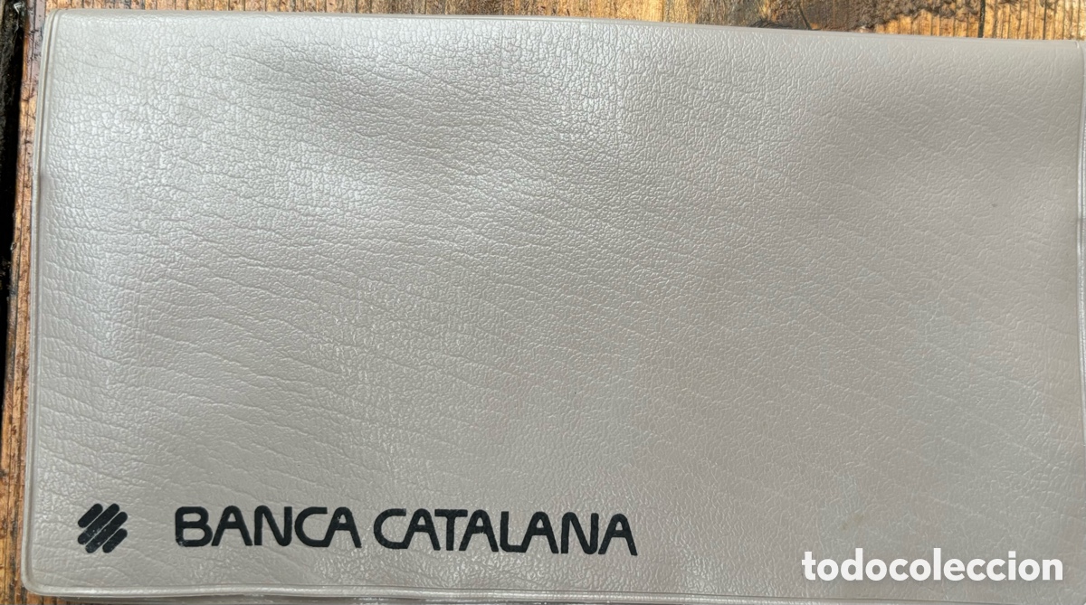 Coleccionismo: Guardas de pl&aacute;stico de Banca Catalana. A&ntilde;os 70