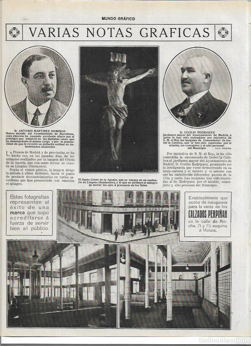 Collectionnisme: A&Ntilde;O 1919 RECORTE PRENSA MADRID COMERCIO CALZADOS PERPI&Ntilde;AN ZAPATERIA TIENDA